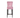 Napels Barkruk - Roze Velvet- Life Living