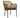 Baleric terrasstoel – Charcoal/natural - Life Living