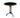 Terrastafel Black Messing 3-Teens – Bologna - Zwart - Life - Living