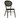 Jay terrasstoel – Distressed/zwart - Life Living