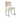 life-Living Eetkamerstoel Noah - Naturel - Ribcord