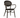 Jaya terrasstoel – Distressed/zwart - Life Living