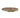 Terrastafelblad Topalit met Messing Rand – Utah Brown - Life - Living