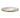Terrastafel Marble met Messing Rand - Parijs 4-teens zwart - Life - Living