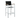 Cenon Terraskruk – Wit/Zwart - Life - Living