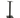 Statafel onderstel - Zwart - Gietijzer - H 108 x B 40 x D 40 CM - Life Living