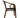 Costa stoel - dark woodlook/coffee - Life Living