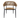 Jacco terrasstoel – Charcoal/natural - Life Living