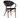 Marino terrasstoel – bamboo/zwart - Life Living