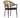 Lion terrasstoel – Antraciet/bruin - Life Living