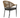 Lion terrasstoel – Antraciet/bruin - Life Living