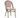 Toby-III terrasstoel – Bamboo/koraal-wit - Life Living