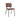 Stoel Guosto- kunstleder Bruin- Life Living