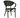 Marino terrasstoel – zwart - Life Living