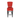 Napels Barkruk - Rood Kunstleer - Life Living