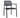 Charly terrasstoel – Charcoal/navy - Life Living